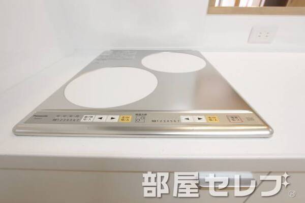 ＩＨ2口コンロ。