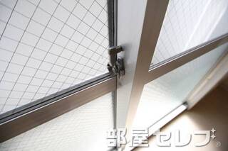 網ガラス。