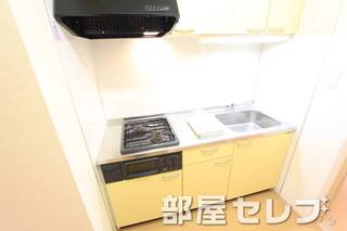 2口コンロのシステムキッチンでお料理はかどります。