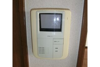 モニター付きで安心。