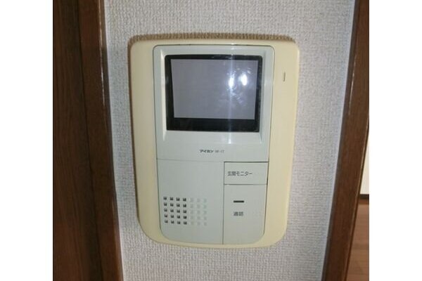 モニター付きで安心。