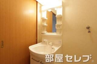 洗髪洗面化粧台。他号室の写真です。