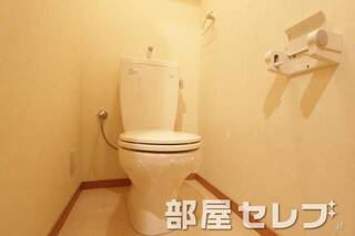 トイレもきれいにしています。他号室の写真です。