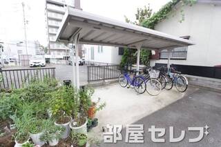 自転車置場。