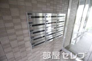 ダイヤル式ポスト。