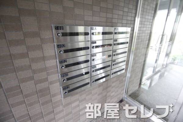 ダイヤル式ポスト。
