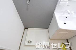 洗濯機置き場です。