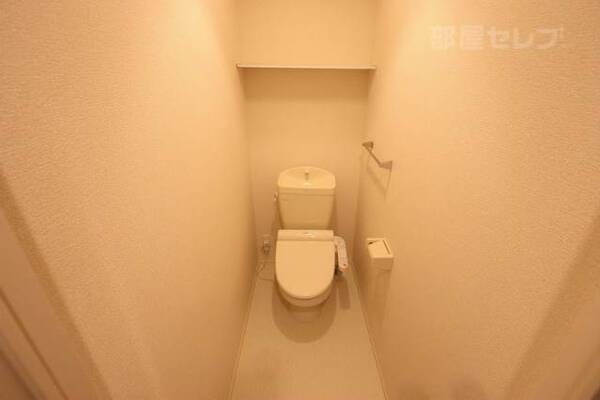 落ち着くトイレです