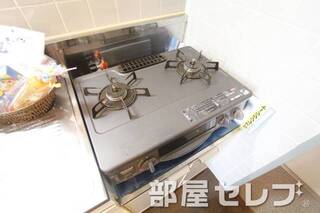 コンロ設置しています。