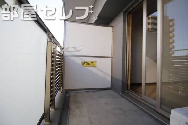 広めなバルコニー。