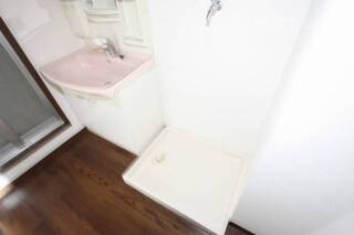 室内洗濯機置き場です