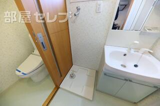 室内洗濯機置き場です。