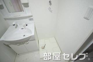 室内洗濯機置き場。