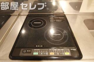 2口コンロで料理もスムーズ。