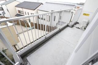 開放感あるベランダです。