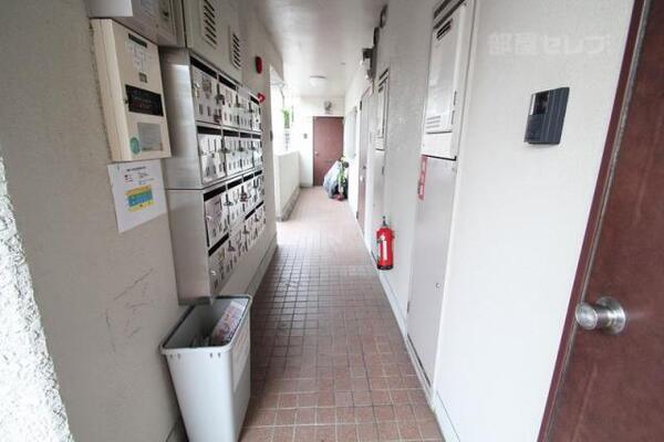 お部屋までの連絡通路です。