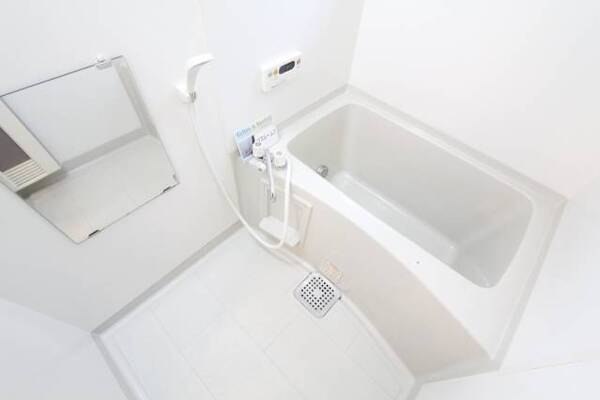 キレイなバスルームです。102号室の写真です。