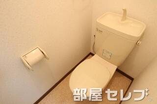 清潔なトイレです。