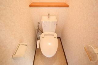 ウォシュレット付きのトイレです。イメージ写真