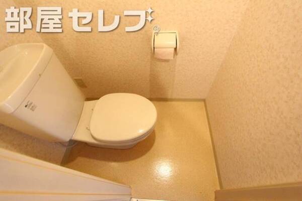 清潔感あるトイレです。