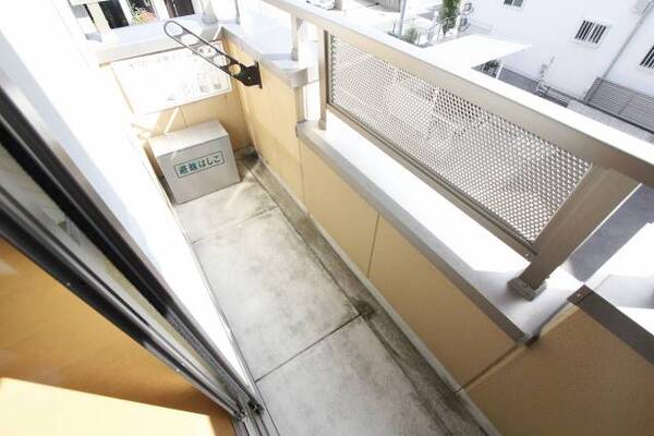綺麗なベランダです。
