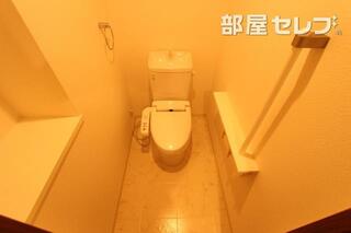 少し広めのトイレが嬉しいです