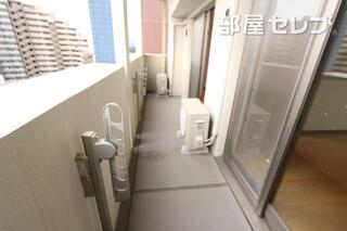 風当りの良いベランダです
