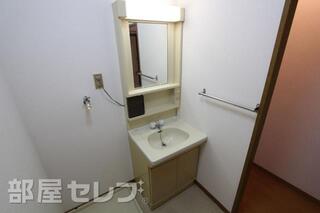 毎朝欠かせない洗面所です。