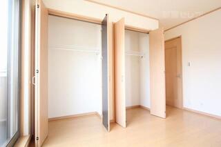 ゆったりとした収納です。