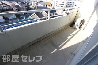 広々ベランダ。