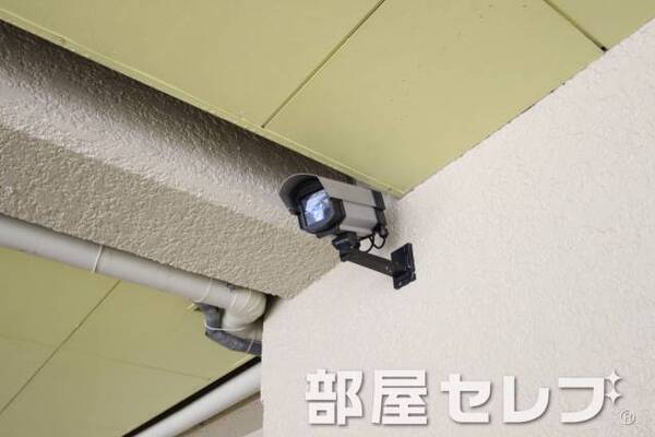 防犯カメラ設置。