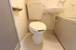 トイレも浴室内です
