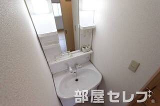 洗髪洗面化粧台。他号室の写真です。