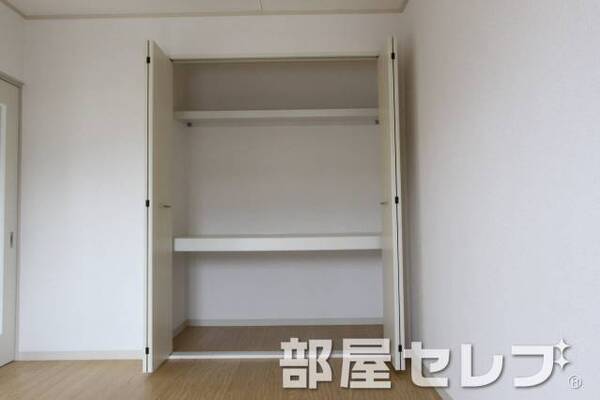クローゼット付きです。他号室の写真です。