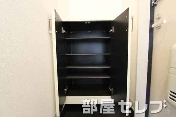 シューズボックス。他号室の写真です。