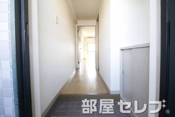 玄関から見た景色です。