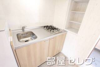 ２口ガスコンロで料理が捗ります。