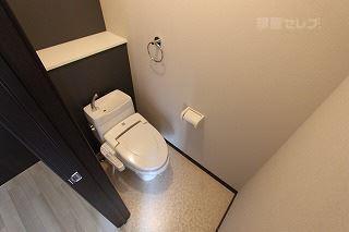 きれいで清潔感のあるトイレです