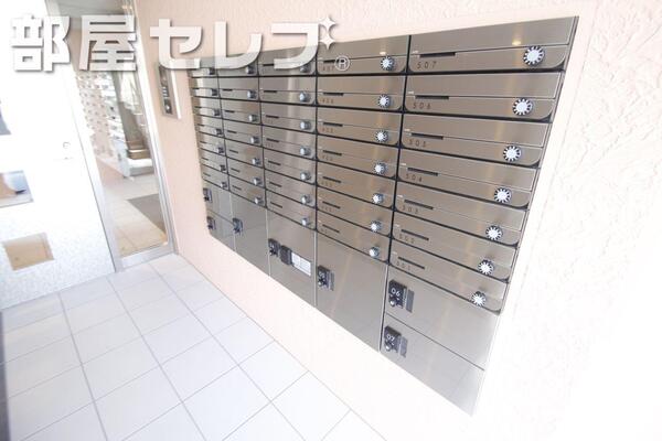 ダイヤル式ポスト、宅配ＢＯＸ。