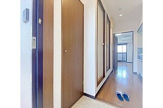 爽やかな印象の玄関です