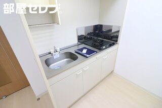 2口ガスコンロのシステムキッチンです