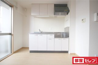 大きめキッチンがこちらに。