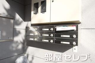 ダイヤル式ポスト。