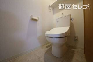 清潔感のあるトイレです。