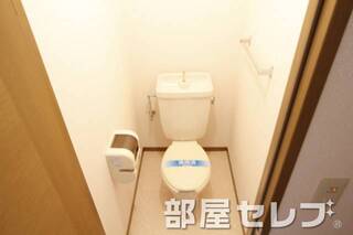 清潔感あるトイレです。