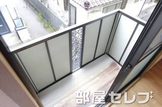 日当たりの良いベランダです。