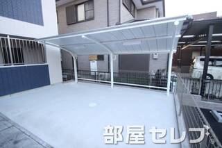 自転車置場。