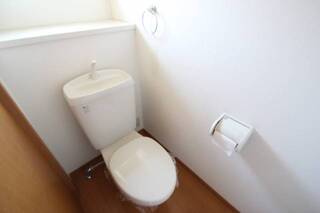 清潔感あるトイレです。