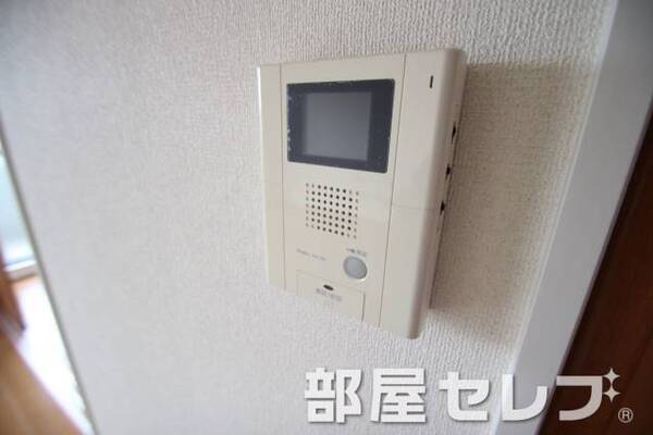 モニター付きで安心。写真は他号室です