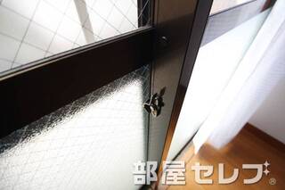 網ガラス。